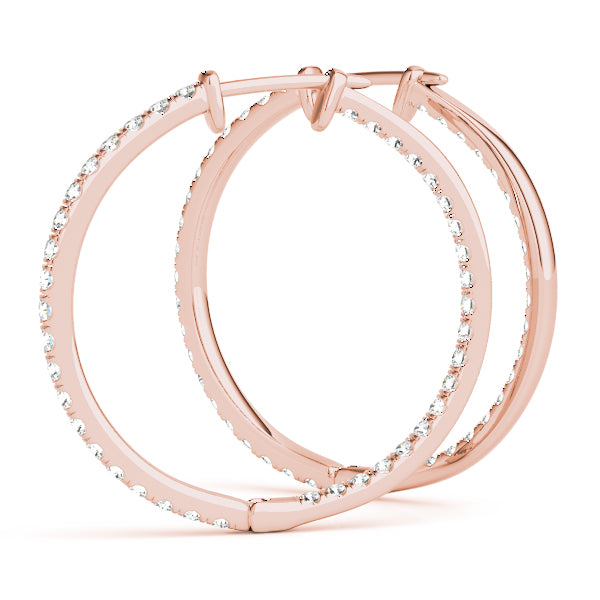 Standard Hoops Diamond Hoop · 0.41 ct tw