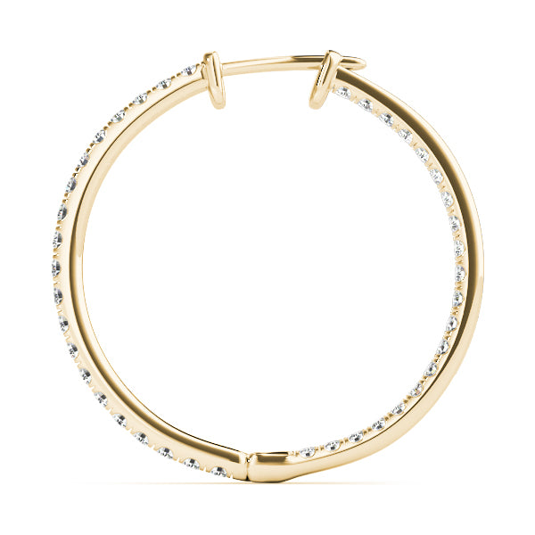 Standard Hoops Diamond Hoop · 0.41 ct tw