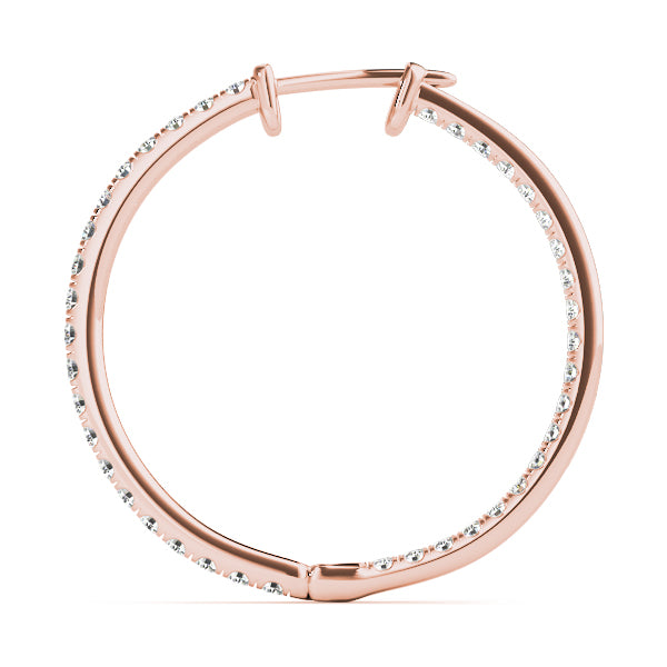 Standard Hoops Diamond Hoop · 0.41 ct tw