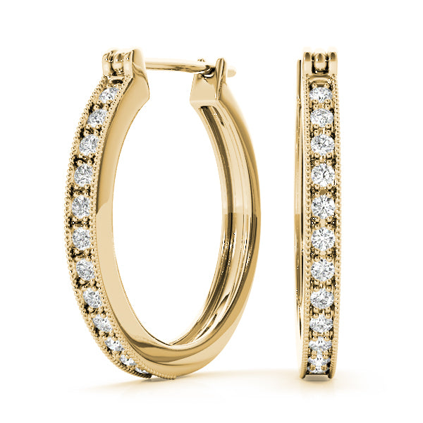 Standard Hoops Diamond Hoop · 0.22 ct tw