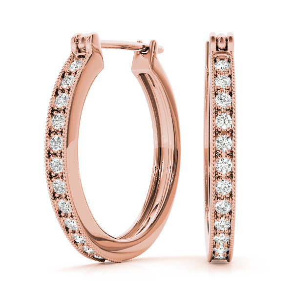 Standard Hoops Diamond Hoop · 0.22 ct tw