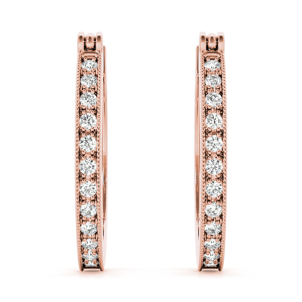 Standard Hoops Diamond Hoop · 0.22 ct tw
