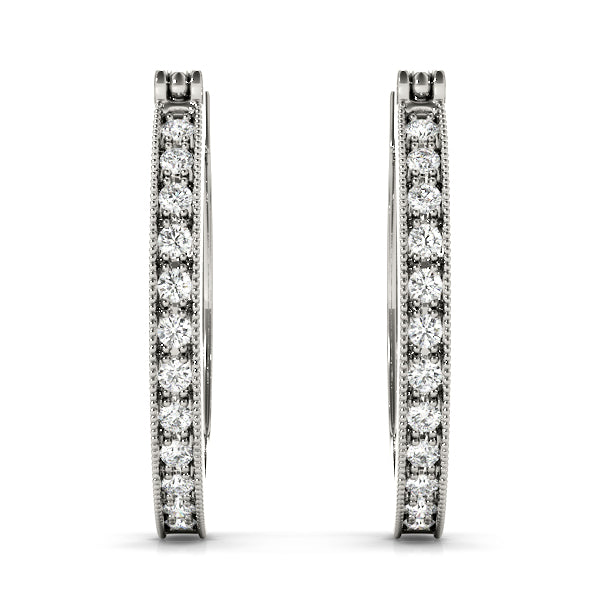 Standard Hoops Diamond Hoop · 0.22 ct tw