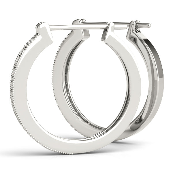 Standard Hoops Diamond Hoop · 0.22 ct tw