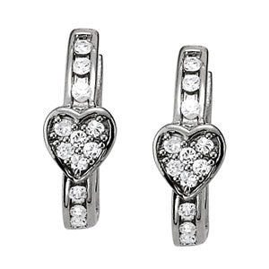 Standard Hoops Diamond Hoop · 0.18 ct tw