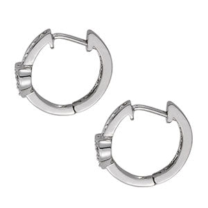 Standard Hoops Diamond Hoop · 0.18 ct tw
