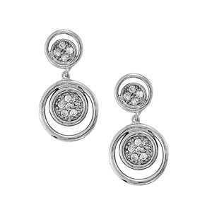 Cluster Diamond Earrings · 0.15 ct tw