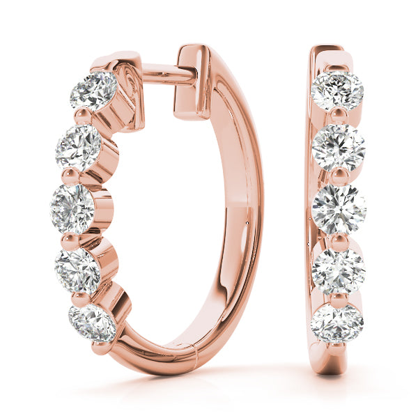 Standard Hoops Diamond Hoop · 0.25 ct tw