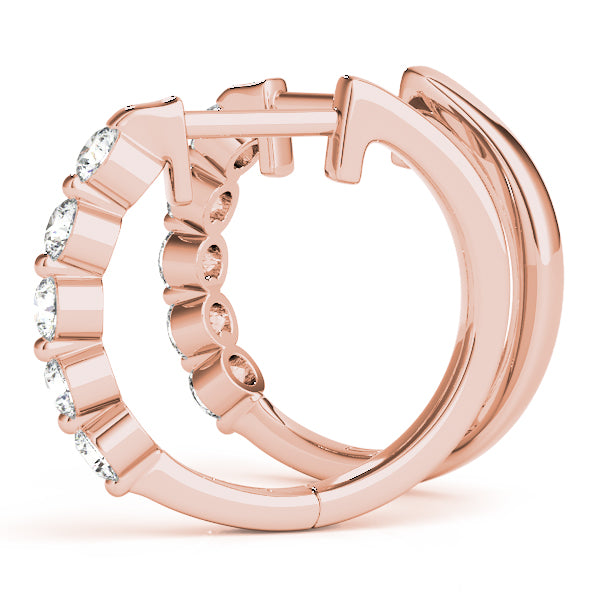 Standard Hoops Diamond Hoop · 0.50 ct tw