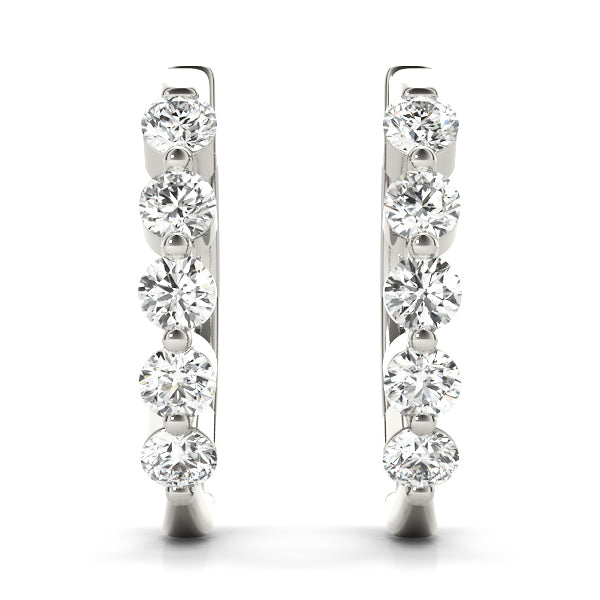 Standard Hoops Diamond Hoop · 1.00 ct tw