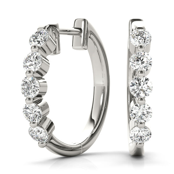 Standard Hoops Diamond Hoop · 0.50 ct tw