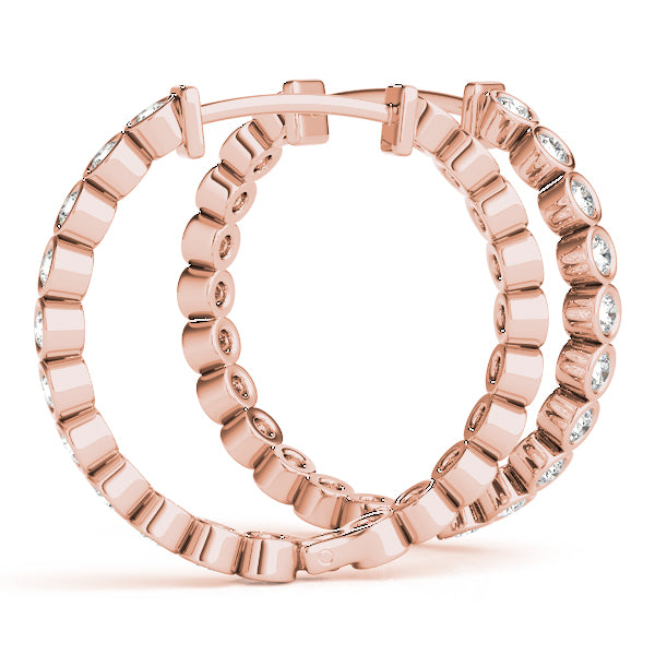 Standard Hoops Diamond Hoop · 1.05 ct tw