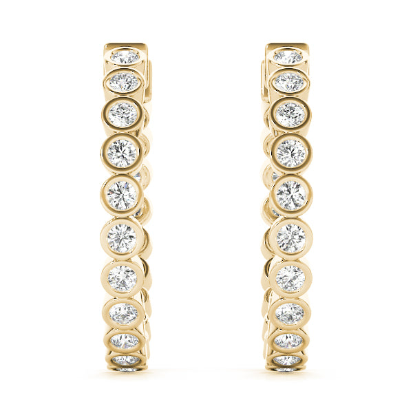 Standard Hoops Diamond Hoop · 1.05 ct tw