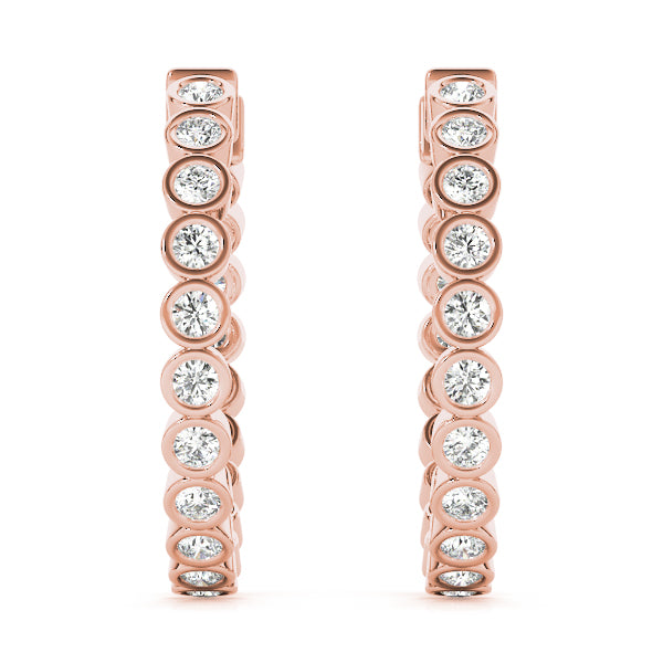 Standard Hoops Diamond Hoop · 1.05 ct tw