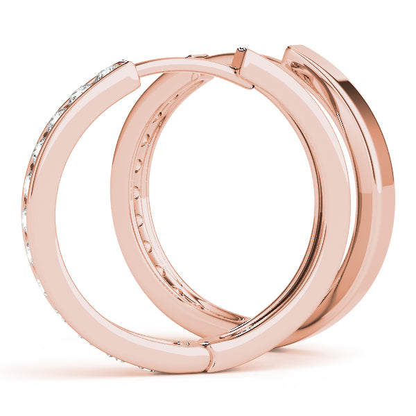 Standard Hoops Diamond Hoop · 0.96 ct tw