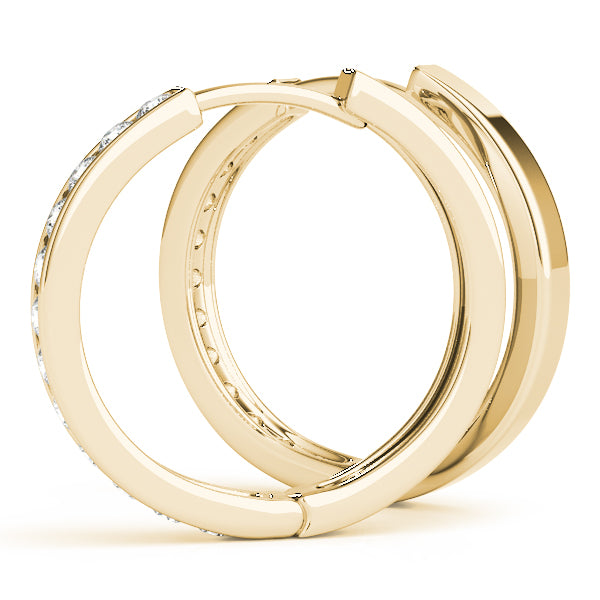 Standard Hoops Diamond Hoop · 0.72 ct tw