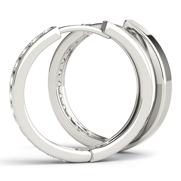 Standard Hoops Diamond Hoop · 0.48 ct tw