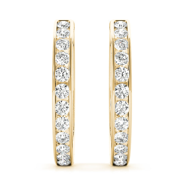 Standard Hoops Diamond Hoop · 0.48 ct tw