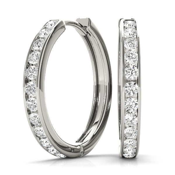 Standard Hoops Diamond Hoop · 0.24 ct tw