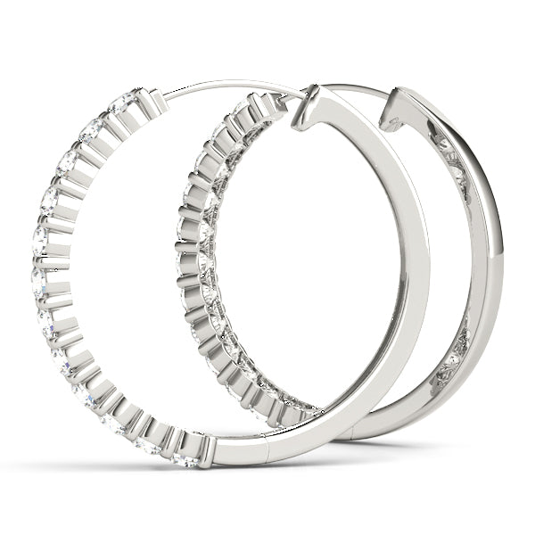 Standard Hoops Diamond Hoop · 0.60 ct tw