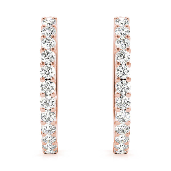 Standard Hoops Diamond Hoop · 0.24 ct tw