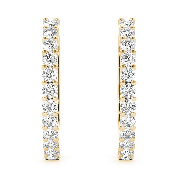 Standard Hoops Diamond Hoop · 0.60 ct tw