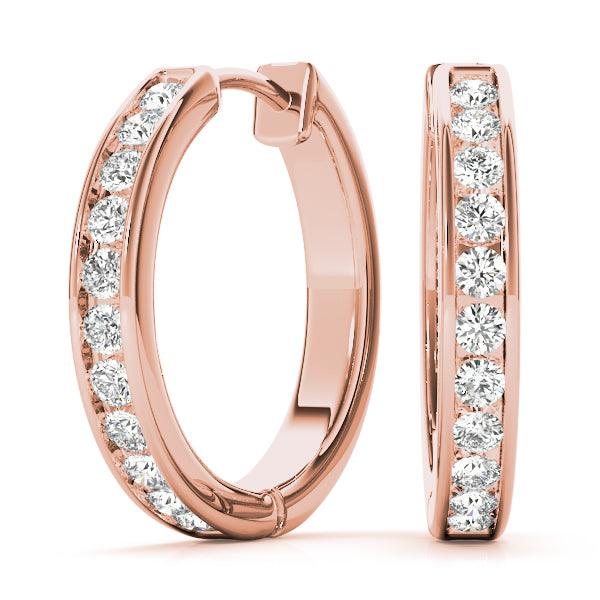 Standard Hoops Diamond Hoop · 0.50 ct tw