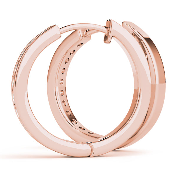 Standard Hoops Diamond Hoop · 0.50 ct tw