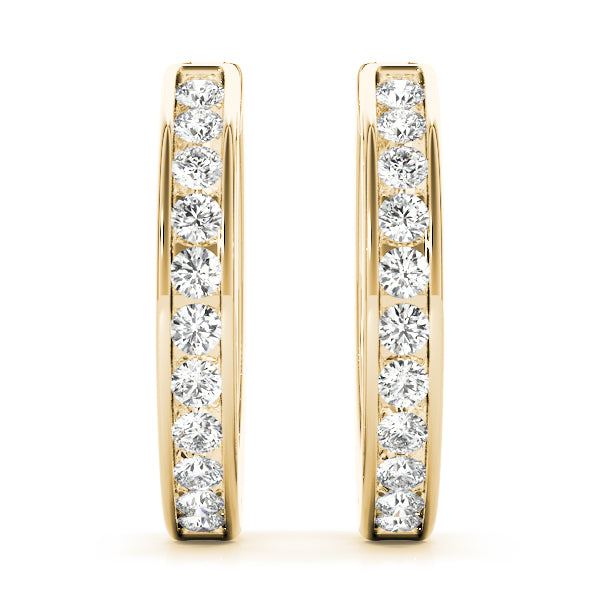 Standard Hoops Diamond Hoop · 1.10 ct tw