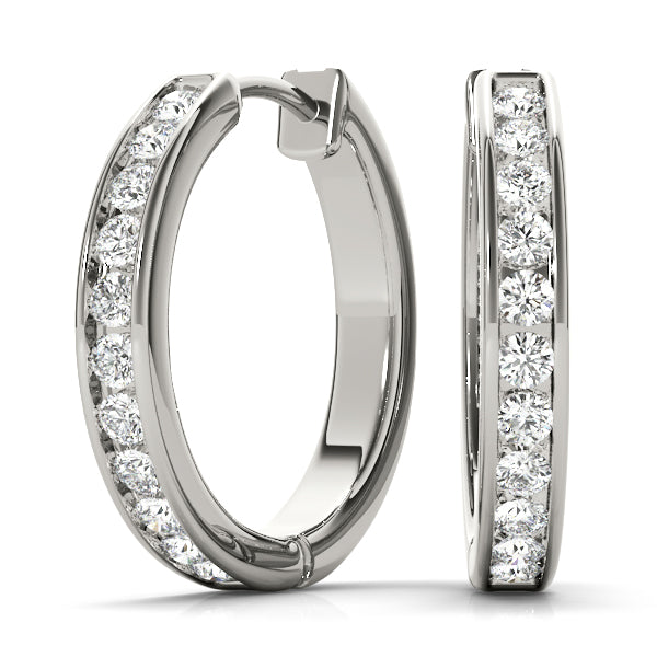 Standard Hoops Diamond Hoop · 0.50 ct tw