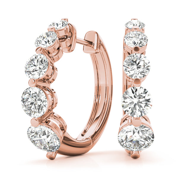 Journey Diamond Earrings · 1.00 ct tw