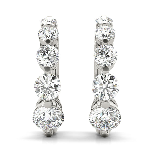 Journey Diamond Earrings · 2.02 ct tw