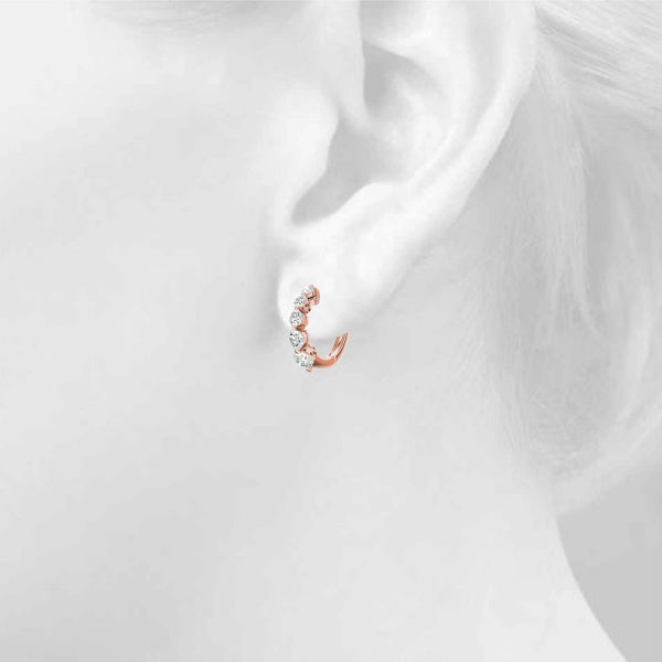 Journey Diamond Earrings · 2.02 ct tw