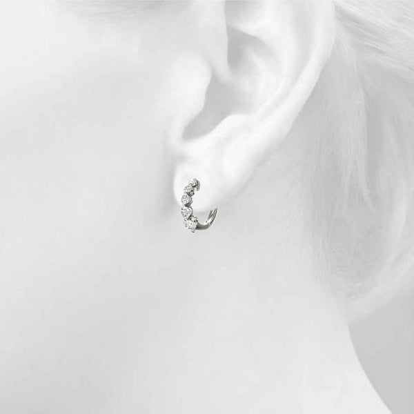 Journey Diamond Earrings · 2.02 ct tw