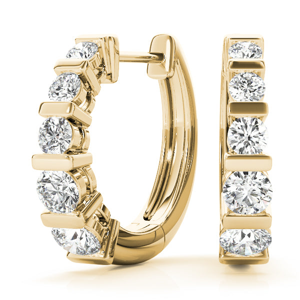 Standard Hoops Diamond Hoop · 1.02 ct tw