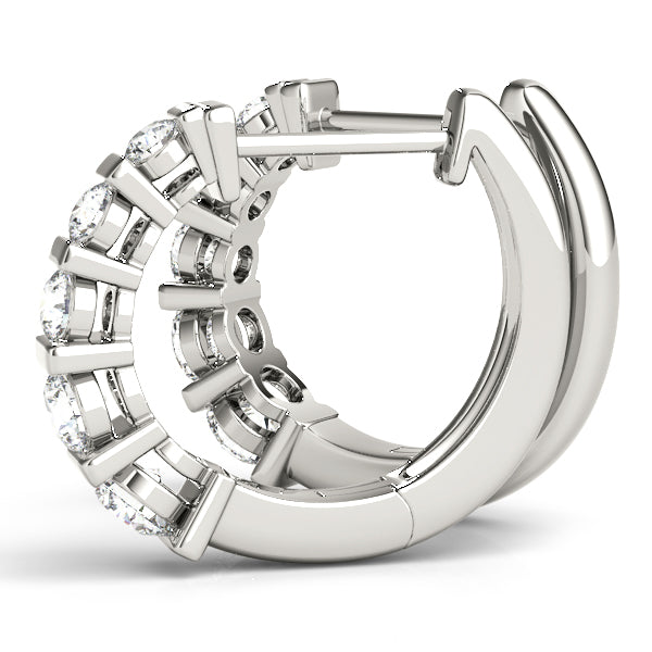 Standard Hoops Diamond Hoop · 0.51 ct tw