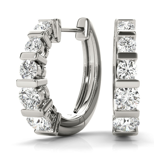 Standard Hoops Diamond Hoop · 1.02 ct tw