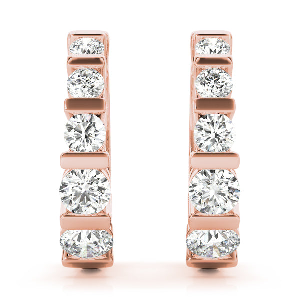 Standard Hoops Diamond Hoop · 1.02 ct tw