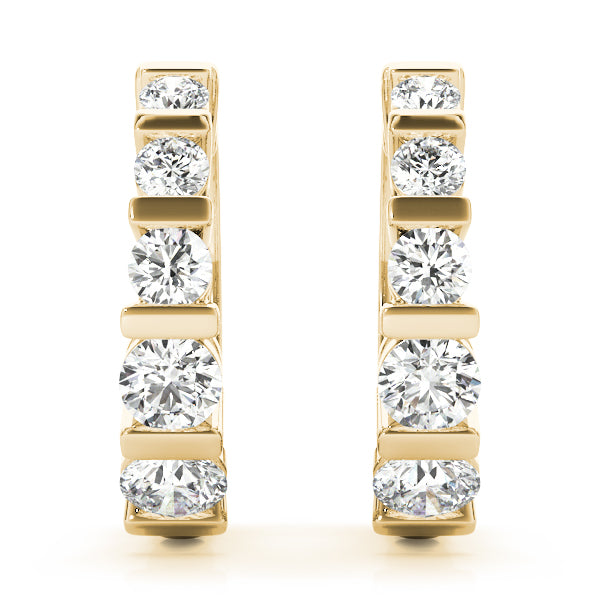 Standard Hoops Diamond Hoop · 0.51 ct tw
