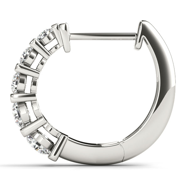 Standard Hoops Diamond Hoop · 1.02 ct tw