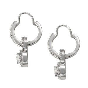 Round Standard Hoops Diamond Hoop · 1.00 ct tw