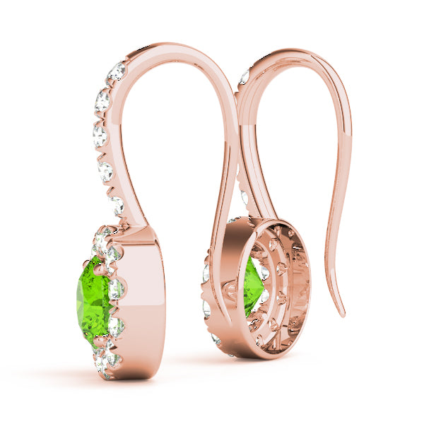 Round Halo Diamond Earrings · 1.61 ct tw