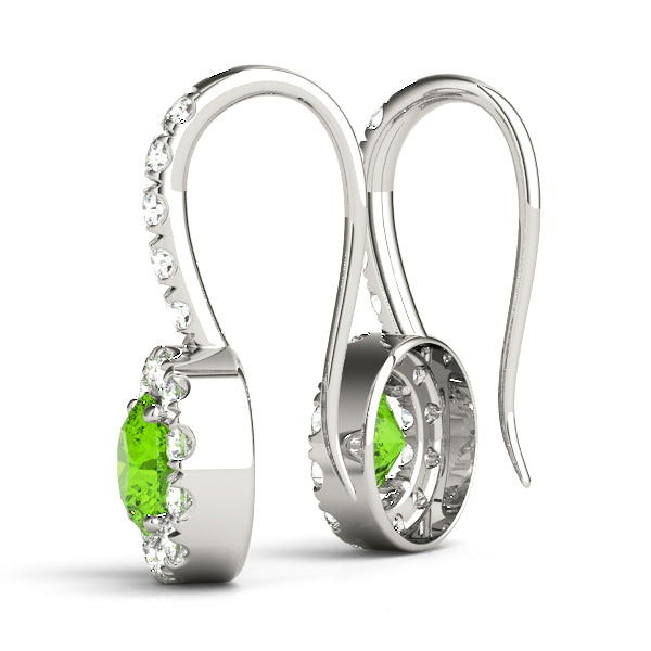 Round Halo Diamond Earrings · 2.01 ct tw