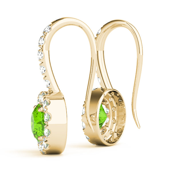 Round Halo Diamond Earrings · 2.01 ct tw