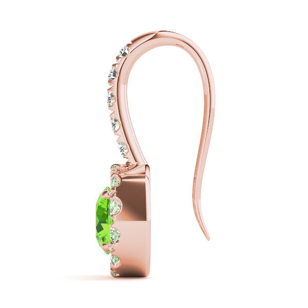 Round Halo Diamond Earrings · 2.01 ct tw