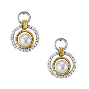 Pearl Gemstone Earrings · 0.26 ct tw