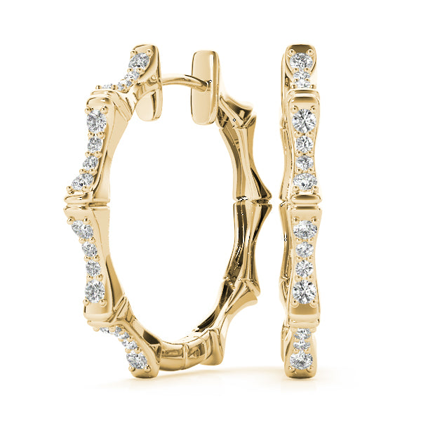 Standard Hoops Diamond Hoop · 0.32 ct tw