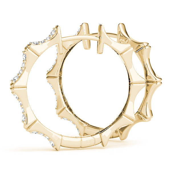Standard Hoops Diamond Hoop · 0.20 ct tw