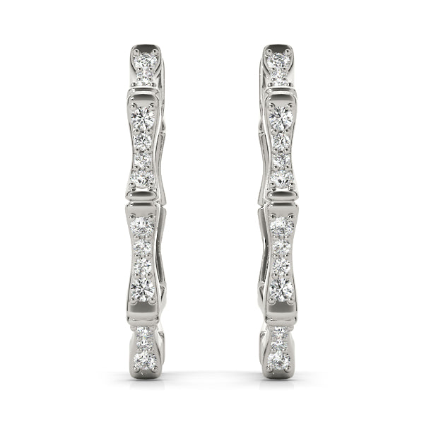 Standard Hoops Diamond Hoop · 0.32 ct tw