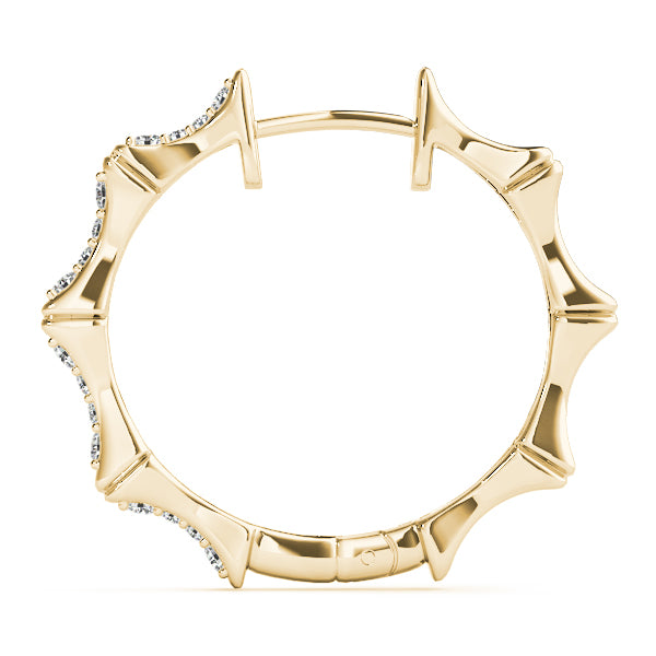 Standard Hoops Diamond Hoop · 0.20 ct tw